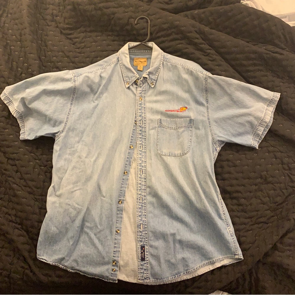 Denim Button Up